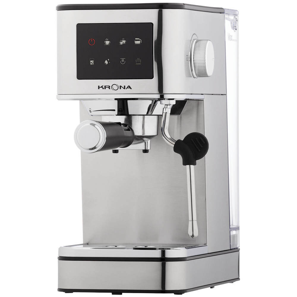 

Кофеварка рожковая Krona Espresso Kaffeemaschine Inox 20 Bar нержавеющая сталь
