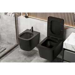 Биде Abber Rechteck подвесное (AC1250MB) - фото 7