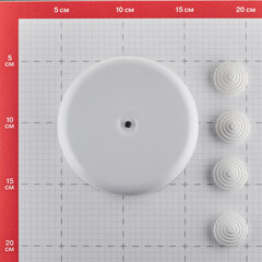 Коробка распределительная Bironi Лизетта накладная белая ретро (B1-522-21-K) - фото 4