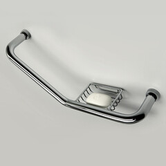 Поручень для ванной WasserKraft 490 мм металл хром (K-1077R) - фото 3