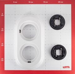Рамка Bironi Лизетта двухместная белая ретро (BF1-620-21) - фото 3