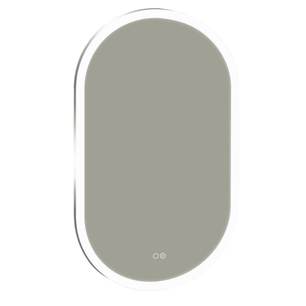 

Зеркало с подсветкой овальное 80х50 см с сенсорным включением Silver Mirrors Vero (LED-00003104), Серебро
