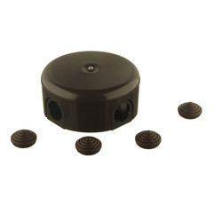 Коробка распределительная Bironi Лизетта накладная коричневая ретро (B1-522-22-K) - фото 2