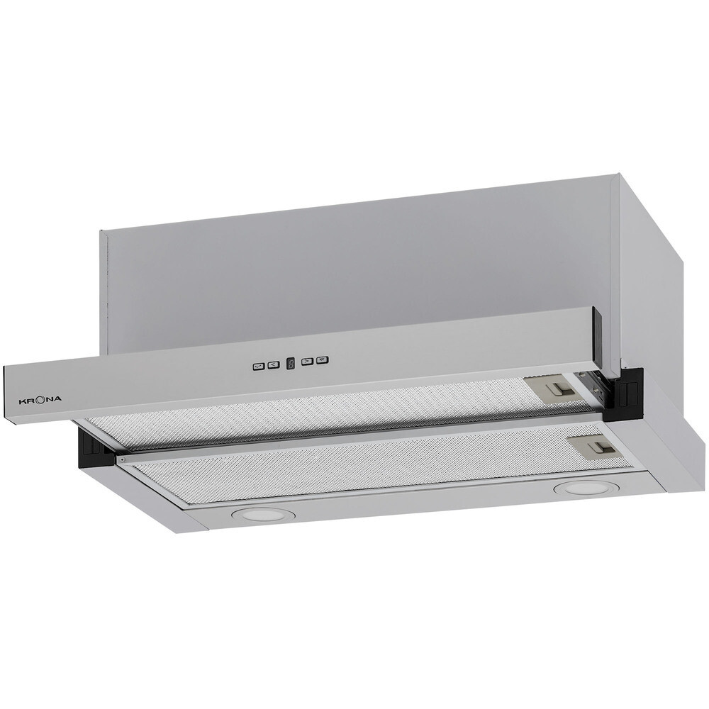 

Кухонная вытяжка телескопическая Krona Kamilla T Power 600 Inox 59,6 см нержавеющая сталь (КА-00008305), Серебро