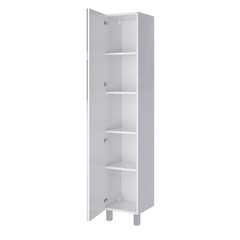 Пенал Sanstar 32 см подвесной/напольный белый - фото 6