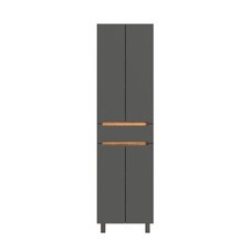 Пенал Sanstar Graffa 50 см подвесной/напольный дуб вотан/графит софт