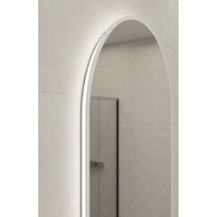 Зеркало с подсветкой овальное 60х145 см бесконтактный сенсор Cersanit Eclipse Fusion (64816) - фото 4