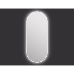 Зеркало с подсветкой овальное 60х145 см бесконтактный сенсор Cersanit Eclipse Fusion (64816) - фото 5