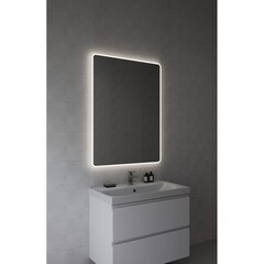 Зеркало с подсветкой прямоугольное 75х100 см бесконтактный сенсор Cersanit Eclipse Fusion (64814) - фото 7