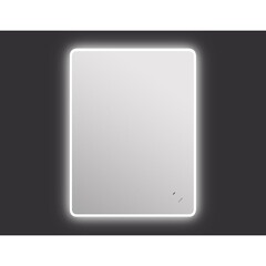 Зеркало с подсветкой прямоугольное 75х100 см бесконтактный сенсор Cersanit Eclipse Fusion (64814) - фото 4
