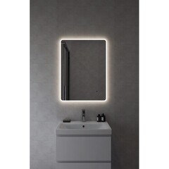 Зеркало с подсветкой прямоугольное 60х80 см бесконтактный сенсор Cersanit Eclipse Fusion (64813) - фото 7