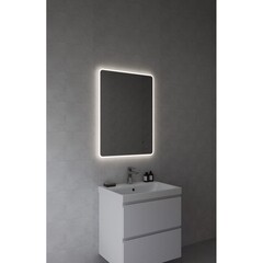 Зеркало с подсветкой прямоугольное 60х80 см бесконтактный сенсор Cersanit Eclipse Fusion (64813) - фото 5