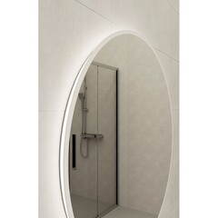 Зеркало с подсветкой круглое 72х72 см бесконтактный сенсор Cersanit Eclipse Fusion (64810) - фото 6