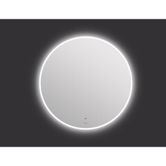Зеркало с подсветкой круглое 80 см бесконтактный сенсор Cersanit Eclipse Fusion (64811) - фото 7
