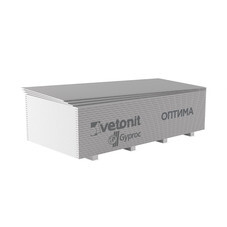 Гипсокартон Vetonit (Gyproc) Оптима 2000х1200х12,5 мм
