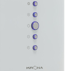 Кухонная вытяжка цилиндрическая Krona Tina Isola 350 White 3P 35 см белая - фото 13