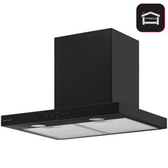 Кухонная вытяжка купольная Krona Onyx 600 Glass Black S 60 см черная - фото 18