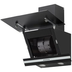 Кухонная вытяжка наклонная Krona Irma A 600 Black PB 59,5 см черная - фото 15