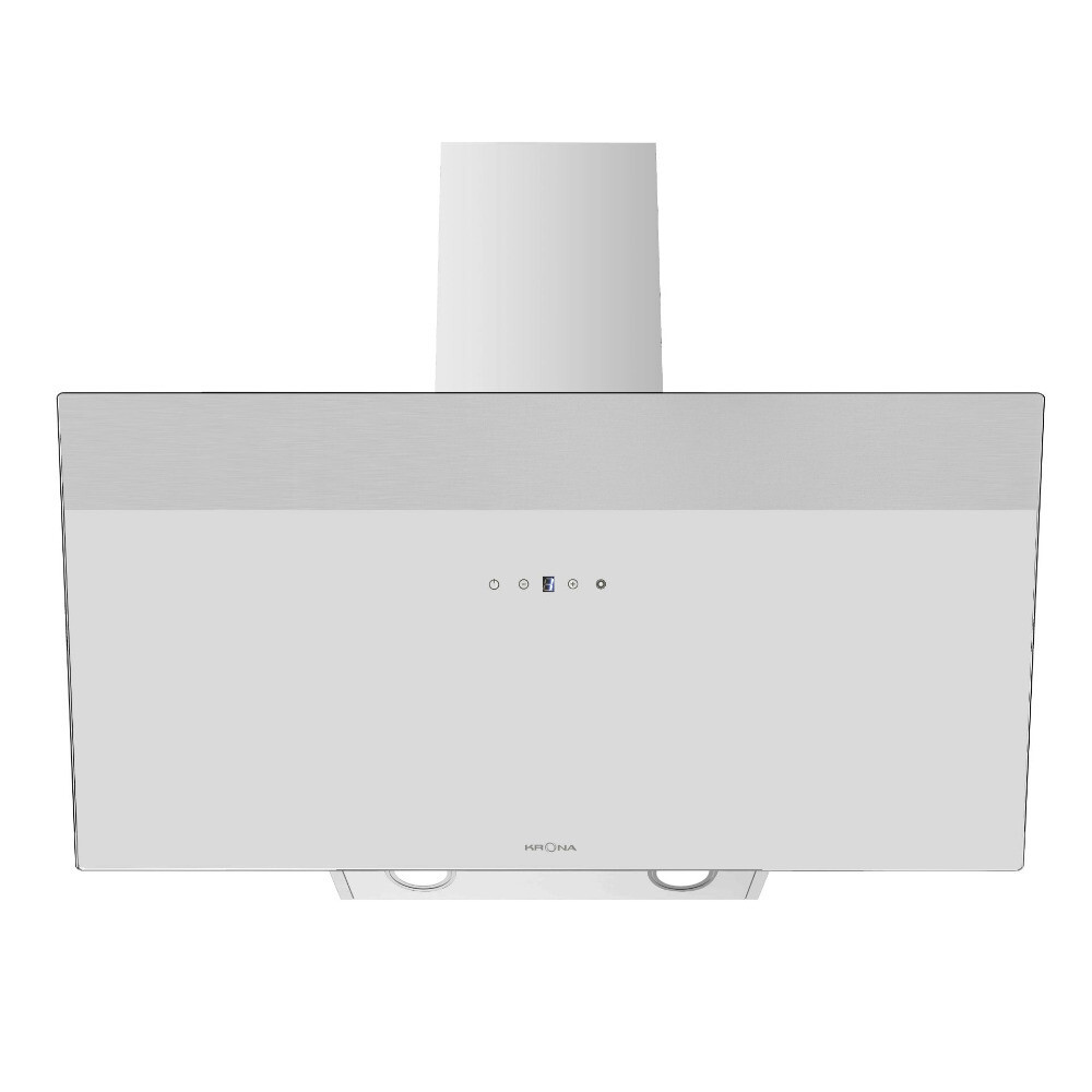 

Кухонная вытяжка наклонная Krona Kristen A 900 White S 89,5 см белая/нержавеющая сталь (КА-00008442), Сталь;белый