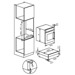 Ящик для подогрева посуды Krona Onyx 15H BL - фото 2