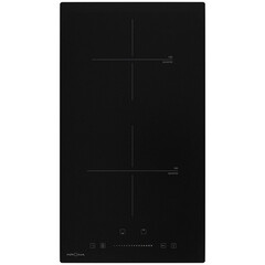 Варочная панель индукционная Krona Argon 30 BL 2BTS 2 конфорки черная - фото 1