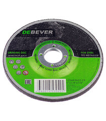 Круг зачистной по металлу Debever 125х22х6 мм (WG12560228R/30425) - фото 3