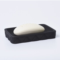 Мыльница для ванной WasserKraft Mosel настольная полирезин черная (K-4529) - фото 4