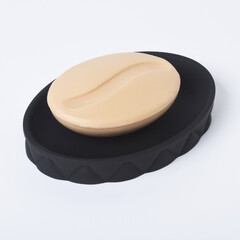 Мыльница для ванной WasserKraft Never настольная полирезин черная (K-1829) - фото 4