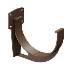 Изображение товара Кронштейн желоба Docke Premium пластиковый d120 мм каштан RAL 8017