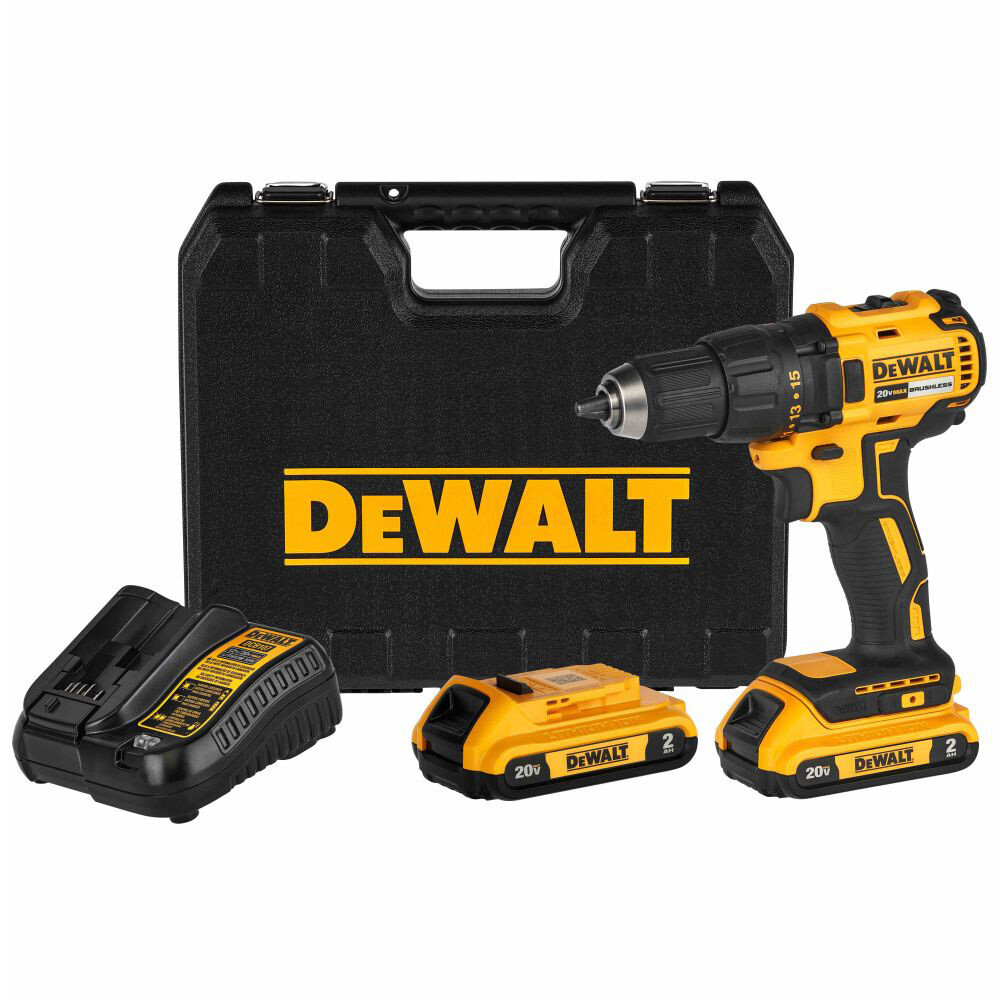 

Дрель-шуруповерт аккумуляторная DeWalt DCD7771D2 20 В 2 Ач Li-Ion 2 АКБ и ЗУ