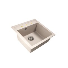 Мойка для кухни Florentina Липси 510 51х51х20 см врезная кварц песочная - фото 3