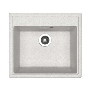 Мойка для кухни Dr.Gans Ника 570 57х51х20 см врезная искусственный камень серая