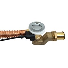 Сифон для ванны Wirquin 1 1/2х40 мм регулируемый слив d50 мм с выпуском d70 мм полуавтомат (30987154) - фото 4