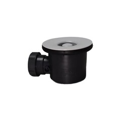 Сифон для душевого поддона Wirquin Black Touch 1 1/2х40 мм проточный с выпуском d90 мм с соединением 40/50 мм (30120734) - фото 6