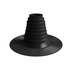 Изображение товара Уплотнитель антенн и труб Технониколь универсальный d90х175 мм черный