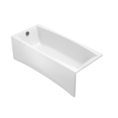 Ванна акриловая Cersanit Virgo 180х80 см без ножек (64626) - фото 3