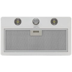 Кухонная вытяжка встраиваемая Krona Sven 600 White One Knob 60 см белая - фото 12