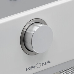 Кухонная вытяжка встраиваемая Krona Sven 600 White One Knob 60 см белая - фото 6