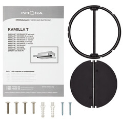 Кухонная вытяжка встраиваемая Krona Gerda T 600 Inox PB 59,5 см нержавеющая сталь - фото 3