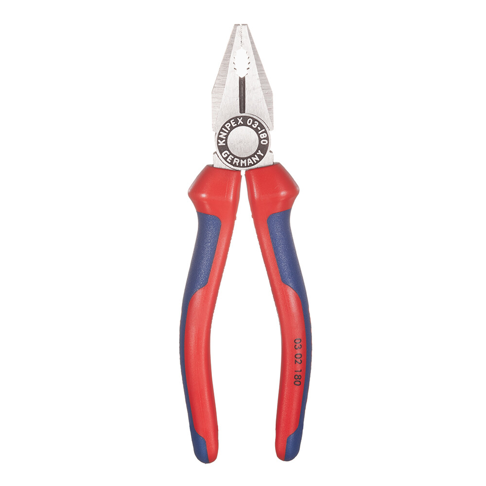 Изображение товара Плоскогубцы Knipex 180 мм с зонами захвата и режущими кромками Германия