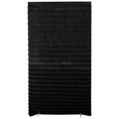 Изображение товара Штора плиссе 90х180 см Рыжий кот Skandi самоклеящаяся черная