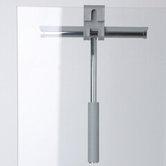 Водосгон для душа WasserKraft каучук хром (211) - фото 3