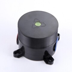 Смеситель для ванны напольный Abber Daheim золото матовое однорычажный с лейкой (AF8215G) - фото 6