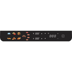 Электрогриль Krona Digitaler Kontaktgrill 2000W нержавеющая сталь/черный - фото 2