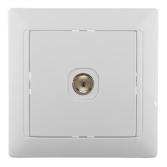Изображение товара Розетка телевизионная Svet встраиваемая белая (SV1001-0038)