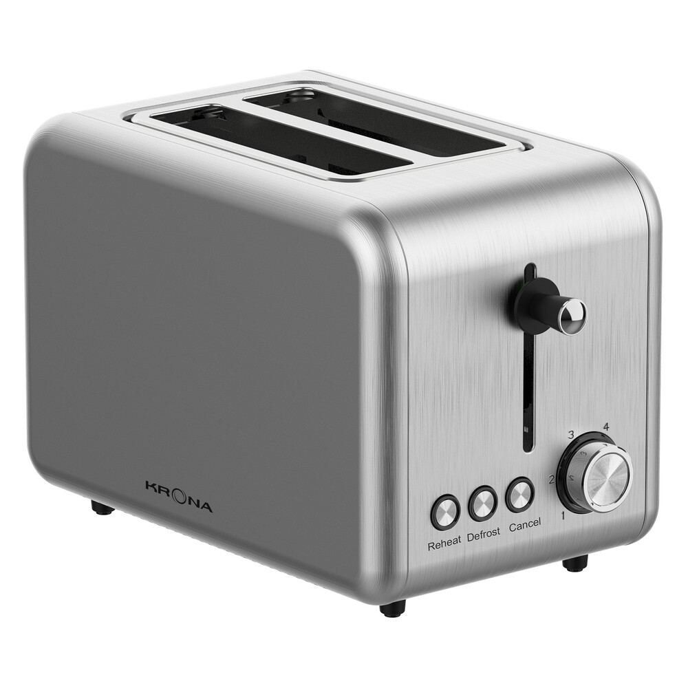 

Тостер Krona Stahl Inox KRTO04 нержавеющая сталь