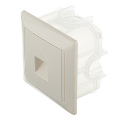 Розетка телефонная Svet встраиваемая бежевая RJ11 (SV1001-0041) - фото 5