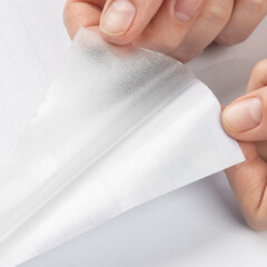 Пленка самоклеящаяся декоративная для мебели прозрачная 0,45х2 м Рыжий кот - фото 2