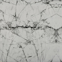 Изображение товара Пленка самоклеящаяся декоративная для мебели мрамор серо-белая 0,45х8 м Рыжий кот