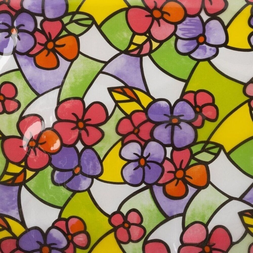 

Пленка самоклеящаяся декоративная для мебели цветы разноцветная 0,45х2 м Рыжий кот, Разноцветный;фиолетовый;зеленый